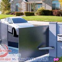 CỔNG CÁNH TAY ĐÒN TỰ ĐỘNG TẠI NGHỆ AN HÀ TĨNH