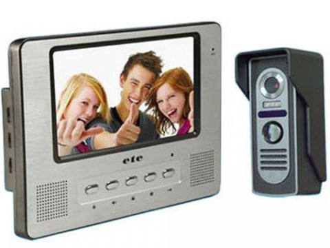 BỘ CHUÔNG CỬA CÓ HÌNH ETE T-901C + NÚT NHẤN T-06C